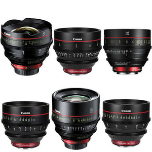Canon - Canon 6'lı Cine Lens Promosyon Kiti