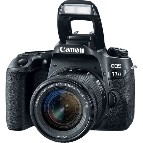 Canon 77D 18-55mm IS STM DSLR Fotoğraf Makinesi