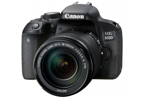 Canon 800D 18-135mm IS STM DSLR Kit Fotograf Makinesi