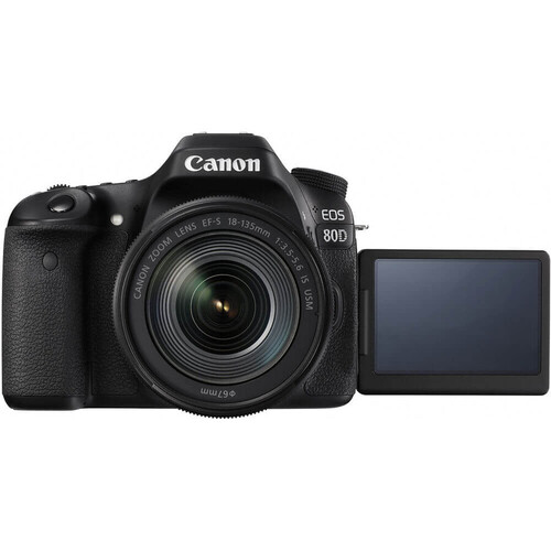 Canon 80D 18-135mm Nano IS USM DSLR Fotoğraf Makinesi