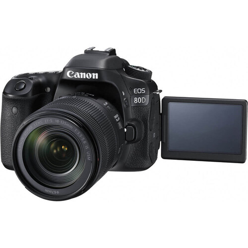 Canon 80D 18-135mm Nano IS USM DSLR Fotoğraf Makinesi