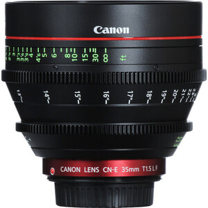 Canon CN-E 35mm T1.5 L F Cine Lens - Thumbnail