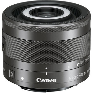 Canon EF-M 28mm f/3.5 Macro IS STM Lens - Thumbnail