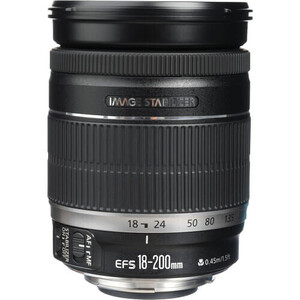 Canon EF-S 18-200mm f/3.5-5.6 IS Lens - Thumbnail