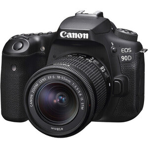 Canon - Canon EOS 90D 18-55mm Lensli Kit (1)