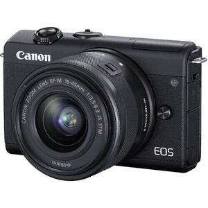 Canon EOS M200 15-45mm IS STM(SİYAH) - Thumbnail