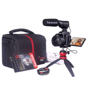 Canon - Canon EOS M50 Mark II EF-M 15-45mm Vlog Seti (1)