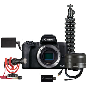 Canon - Canon EOS M50 Mark II Live Stream Kit