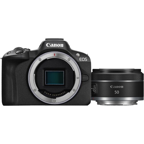Canon EOS R50 + RF 50mm f/1.8 FotoVlog Kit 1