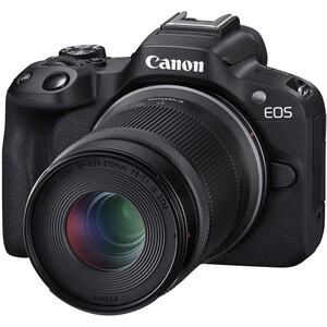 Canon EOS R50 RF-S 18-45mm + 55-210mm Lens Kit - Thumbnail