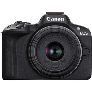 Canon EOS R50 RF-S 18-45mm + 55-210mm Lens Kit - Thumbnail