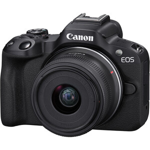 Canon - Canon EOS R50 RF-S 18-45mm + 75-300mm Lens Kit (1)