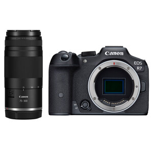 Canon - Canon EOS R7 75-300mm f/4-5.6 Lens Kit