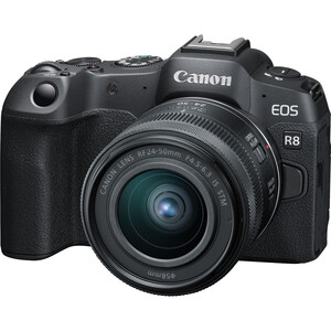 Canon - Canon EOS R8 RF 24-50mm f/4.5-6.3 IS STM Lens Kit