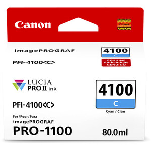 Canon - Canon INK PFI-4100 C Cyan Mürekkep (6778C001) (1)