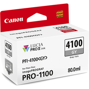 Canon - Canon INK PFI-4100 GY Gray Mürekkep (6783C001)