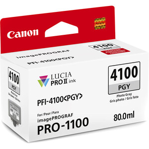 Canon - Canon INK PFI-4100 PGY Photo Gray Mürekkep (6784C001)