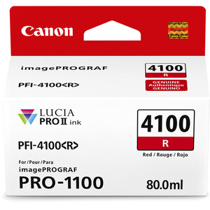 Canon - Canon INK PFI-4100 R Red Mürekkep (6785C001) (1)