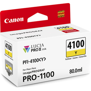 Canon - Canon INK PFI-4100 Y Yellow Mürekkep (6780C001)