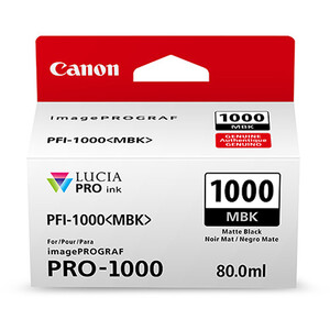 Canon - Canon PFI-1000 MBK Matte Black Mürekkep