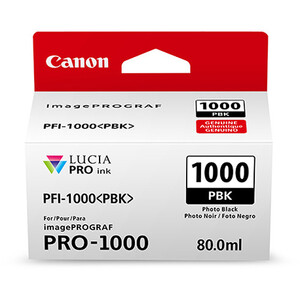 Canon - Canon PFI-1000 PBK Photo Black Mürekkep