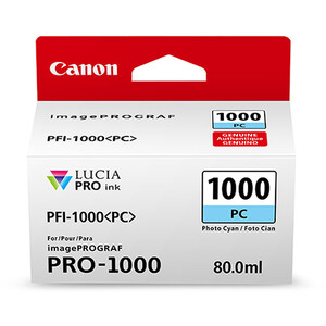 Canon - Canon PFI-1000 PC Photo Cyan Mürekkep