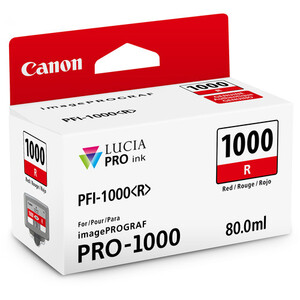 Canon PFI-1000 R Red Mürekkep - Thumbnail