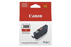 Canon - Canon PFI-300 R Mürekkep Kartuşu - Kırmızı (4199C001)
