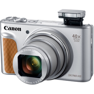 Canon PowerShot SX740 HS Dijital Kamera (Gümüş) - Thumbnail