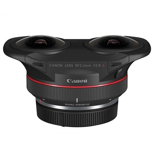Canon RF 5.2mm f/2.8L Dual Fisheye 3D VR Lens