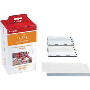 Canon - Canon RP-108 Fotoğraf Kağıt ve Kartuş Seti