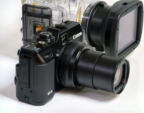 Canon WP-DC53 Canon G1X Mark II Housing-Su Altı Kılıfı