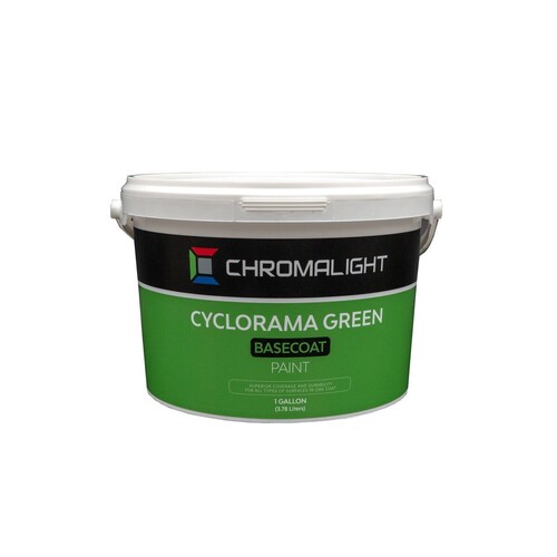ChromaLight Cyclorama Yeşil Baz Kat Chroma Key Boya (1 Galon = 3,78 Litre)