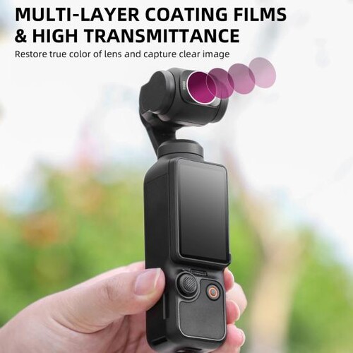 Dji Osmo Pocket 3/4 ND Filtre Seti ND 8/16/32/64