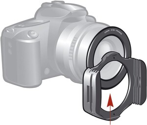 Cokin BPW-400A P serisi için Geniş Açı Filtre Tutucu (Wide Angle Filter Holder) - Thumbnail