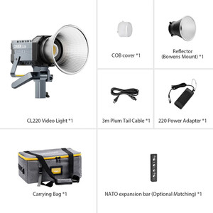 COLBOR 220W Bi-Color COB LED Video Işığı - Thumbnail