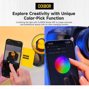 Colbor W100R RGB Led Video Işığı - Thumbnail