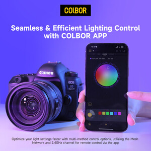 Colbor W100R RGB Led Video Işığı - Thumbnail