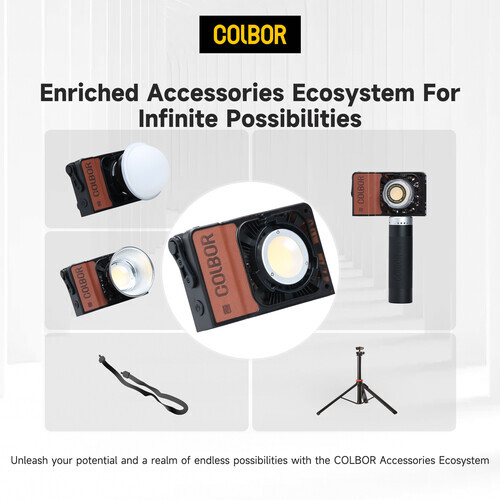 Colbor W100R RGB Led Video Işığı