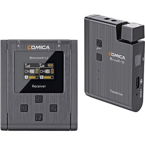 Comica - Comica BoomX-U U1 Mini Tekli Yaka Röportaj Mikrofonu