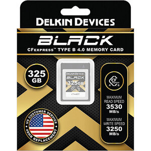 Delkin - Delkin 325GB Black CFexpress Type-B 4.0 Hafıza Kartı (1)