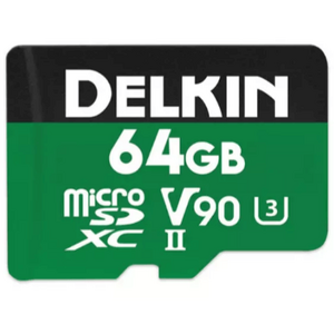Delkin - Delkin 64GB Power UHS-II (V90) Micro SD Hafıza Kartı