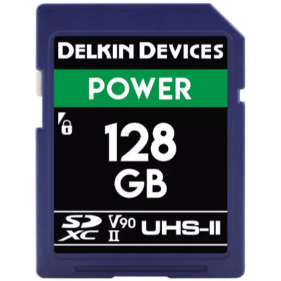 Delkin 128GB Power SDXC UHS-II 2000X (V90) Hafıza Kartı