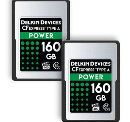 Delkin 160GB Power CFexpress Tip A Hafıza Kartı 2'li Paket