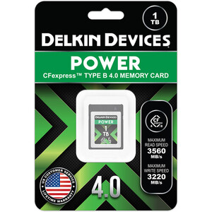 Delkin - Delkin 1TB POWER 4.0 CFexpress Type B Hafıza Kartı (1)
