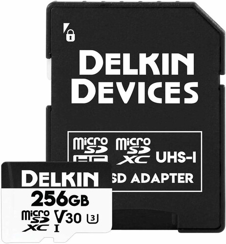 Delkin 256GB Hyperspeed UHS-I MİCRO SDXC Hafıza Kartı