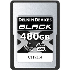 Delkin - Delkin Devices 480GB BLACK CFexpress Type A 4.0 Hafıza Kartı