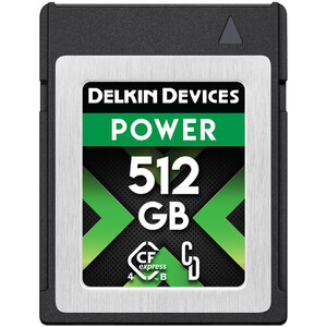 Delkin - Delkin 512GB POWER 4.0 CFexpress Type B Hafıza Kartı