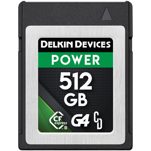 Delkin 512GB POWER CFexpress Type B Hafıza Kartı