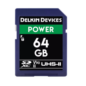 Delkin - Delkin 64GB Power SDXC UHS-II 2000X (V90) Hafıza Kartı